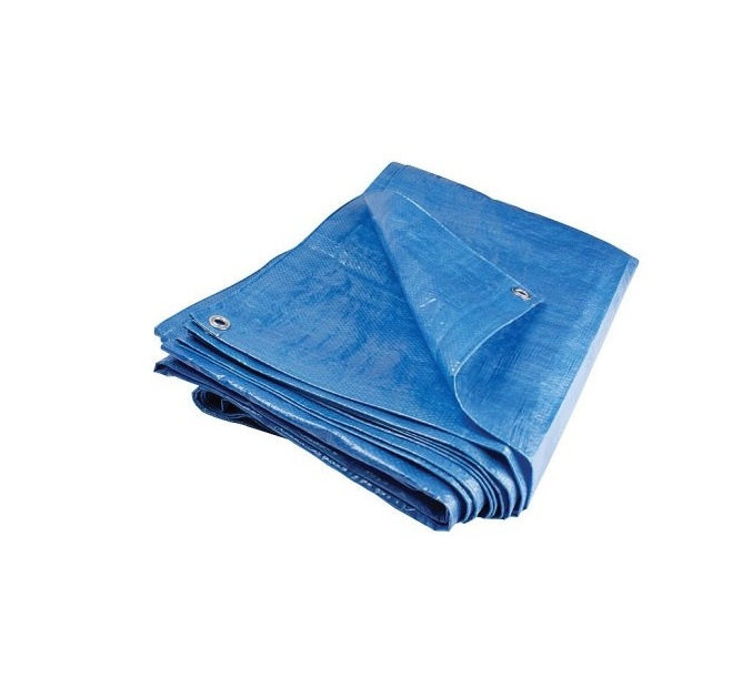 Тент тарпаулин укрывной 150 гр/м2, размер 2x2м с люверсами